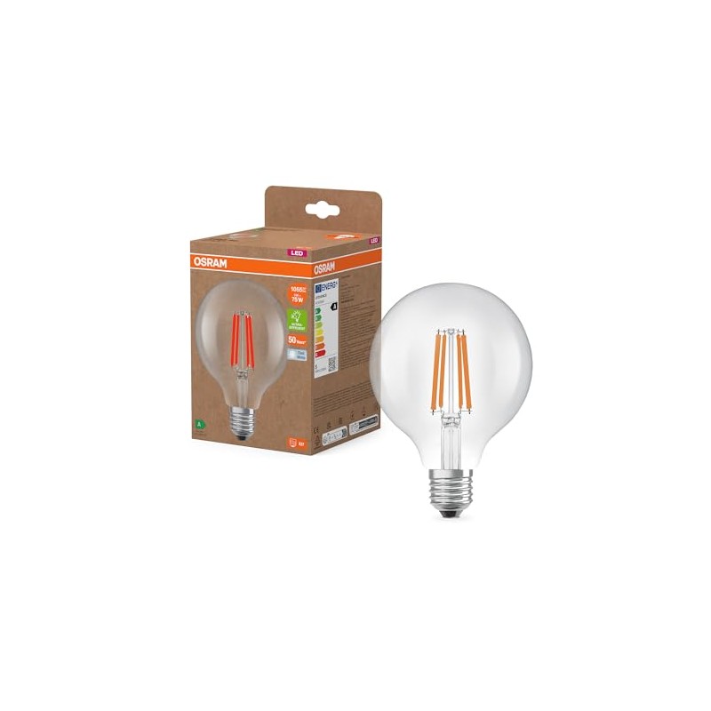 OSRAM Classic Edison Shape with Decorative LED Filament EEK A