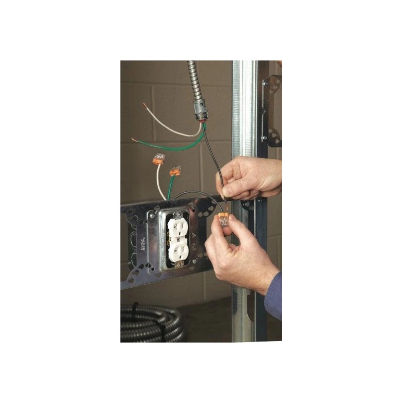 Ideal 30-1033J 3 Port Push-In Wire Connector 600V