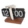 Digital Flip Down Clock Retro Automatic Turning Battery Operated Mechanical