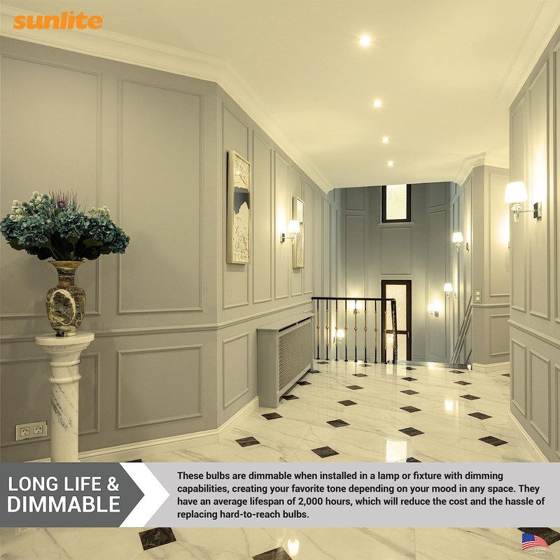 Sunlite 03200 LED MR16 Reflector Light Bulb, 20W, 460 Lm,