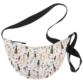 MYSOMY Greyhound Crossbody Bag Greyhound Dog Shoulder Bag Greyhound Lover Gifts Greyhound Besitzer Geschenke, Thindog Cb UK3, 111