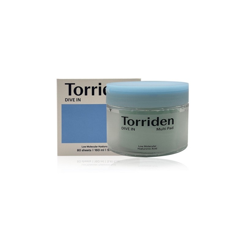 Torridon Dive-in Low Molecular Hyaluronic Acid Multi-Pad 80 Sheets /