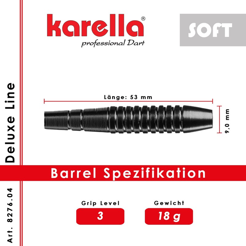 Karella Deluxe Line DLS-04 Softbarrel 18 g