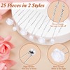 Pack of 25 Bridal Wedding Hair Pins, Hair Pins Beads,