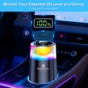 Smart Car Air Freshener with RGB Ambient Light & Starry
