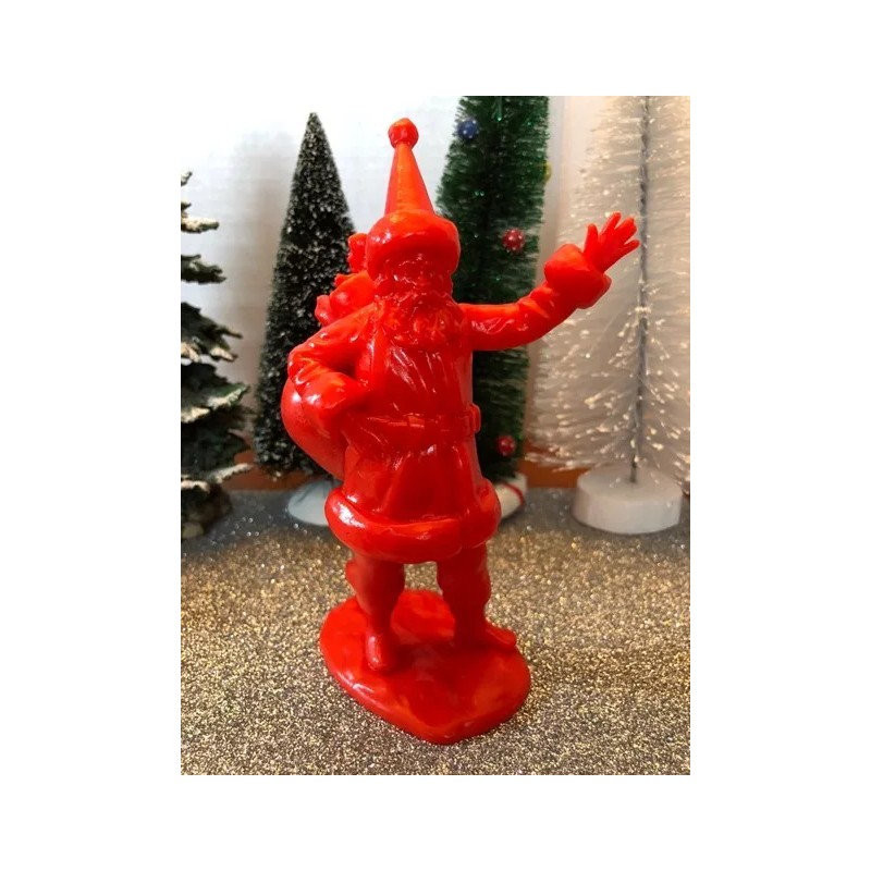 LOD Enterprises Plastic Figure Set LOD014 6" Santa Claus (RED)