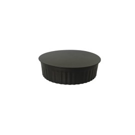 lrnyso Metal corrugate Flue Cover Cap，Indoor Chimney Pipe Cap，Round Chimney Stove Pipe Plug，Stove Pipe Cap BM00151 6 inch Fireplace Chimney Pipe 24Gauge