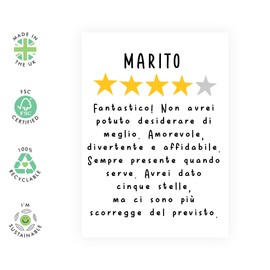 Central 23 Divertente biglietto di compleanno per marito - Biglietto di auguri per anniversario per uomo - Biglietto di San Valentino per lui - Viene fornito con adesivi - Di