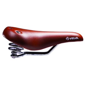 Oversized Classic Bike Saddle, Bicycle Seat, Comfort Bike Saddles, Handmade Leather with Spring, Bicycle Seats Replacement with Wide Cushion for Men Women Adult