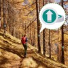 Trail Markers Reflective Trail Marker Pack Bright Trail Marking Reflectors