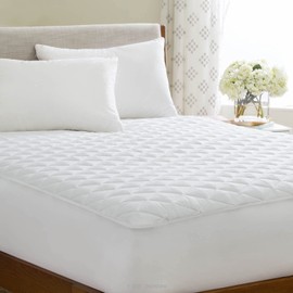 British Home Bedding - Anti Allergy Quilted Mattress Protector Fitted Sheet (Single)