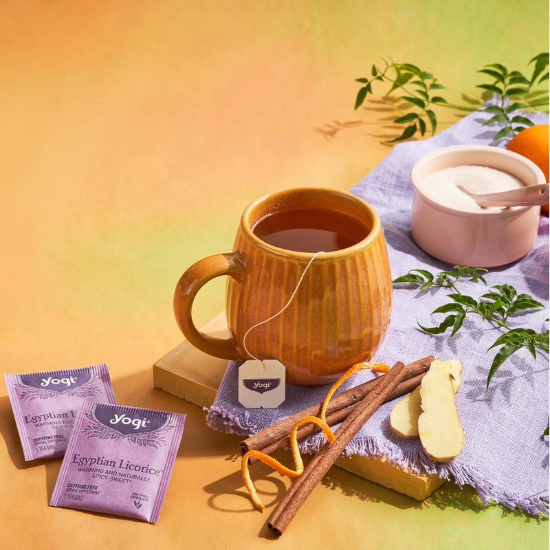 Yogi Tea, Egyptian Licorice, 16 Count, Packaging May Vary