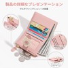 Happykau Women's Short Bi-Fold Wallet, Coin Case, Compact, Cute Mini