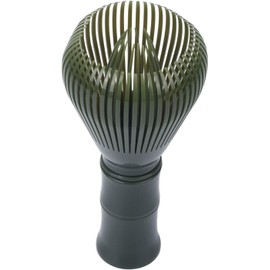 Lyyxjsltd Resin Matcha Whisk 4.53x2.17in Reusable Matcha Whisk Brush Easy to Clean Matcha Stirrer Green Tea Brush Chasen for Stirring Making Tea (Green)