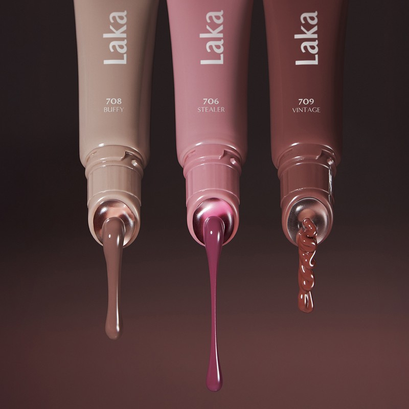 Laka Fruity Lip Glotioner (10 Colors) - 708 Buffy