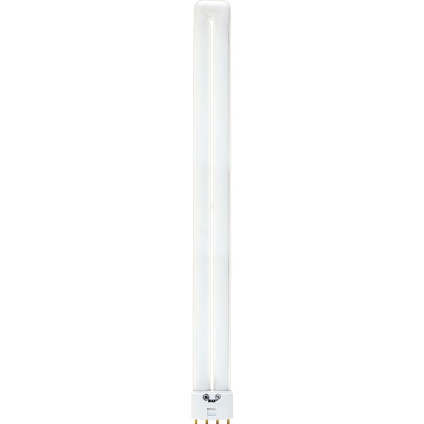 GE Energy Smart CFL Light Bulb, Double Tube Biax Light Bulb, T21 Light Bulb, 40-Watt, 3150 Lumen, 2G11 4-Pin Base, Warm White, 10-Pack, Compact Fluorescent Light Bulb