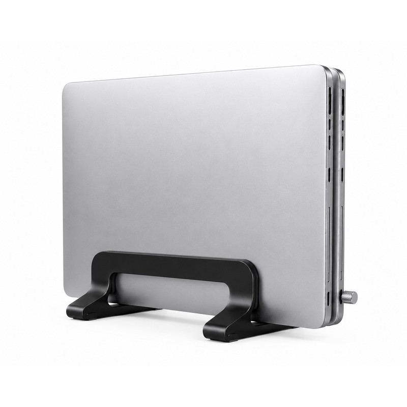 UGREEN Vertical Laptop Stand Aluminum Alloy Adjustable Holder for Desk