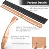 OPERNEE Shower Squeegee with Self Adhesive Hook, 14 Inches Stainless