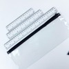 Plastic Ruler Set Clear Transparent Straight Ruler 15cm/30cm 6inch 12inch