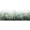WOHAHA Wall Sticker, Plant, Stylish, Small, Daisy, Blue, White, Dancing
