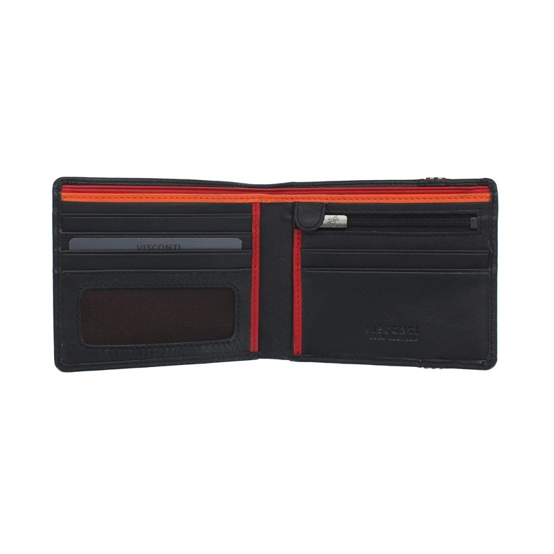 VISCONTI Bond Collection Gents Leather Wallet with Elastic Closure BBD707