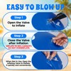 Relaxgiant 1 Pcs 44" Large Triangular Inflatable Pool Float Tube
