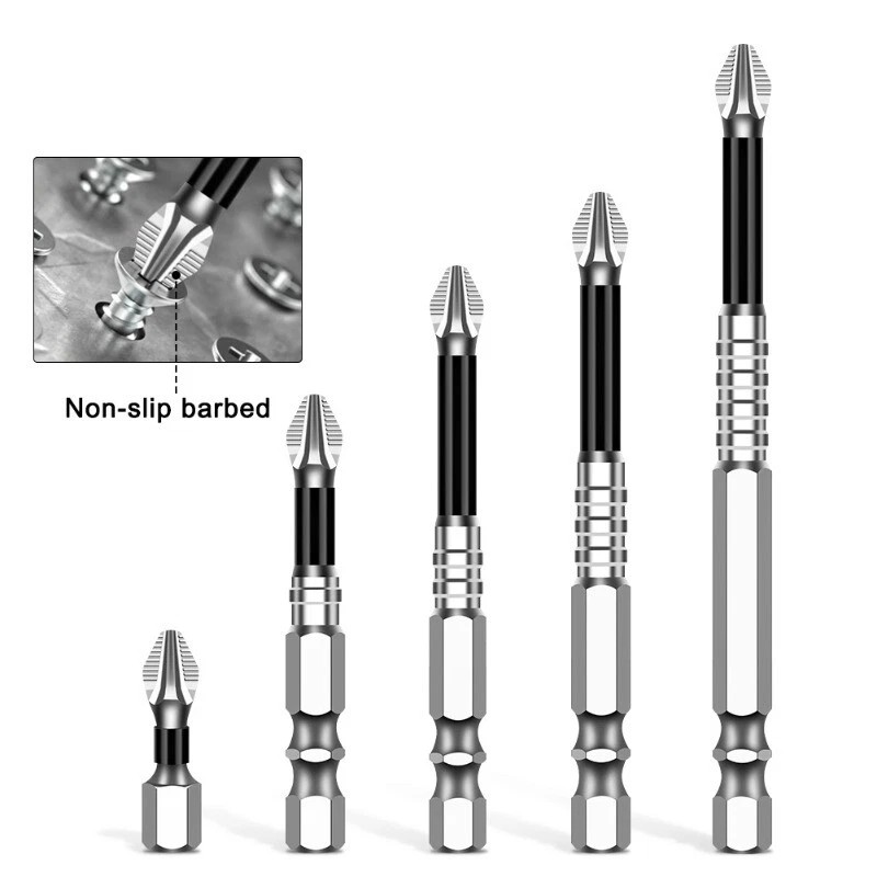 Unbranded 2SET High-Magnetic Screwdriver Drill Bit,Strong Magnetic Durability Drill Bit
