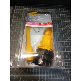 MARINCO 104SPP PIGTAIL ADAPTER PLUS 30A LOCKING TO 15A WITH