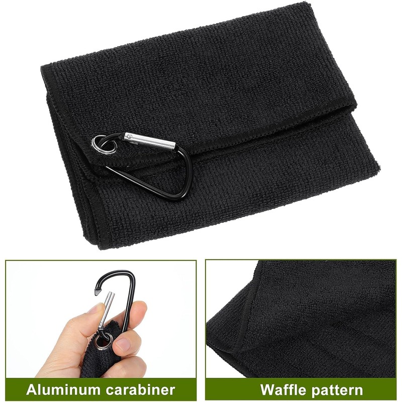 1PCS Golf Towel - Golf Towel with Clip - Microfiber