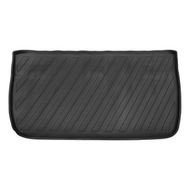 Partuto Cargo Liner Rear Trunk Mat Rear Trunk Cargo Luggage Boot Tray Mat for Honda Odyssey 7 Seat 2018-2024 TPE Black Anti-Slip Diagonal Stripes Pattern