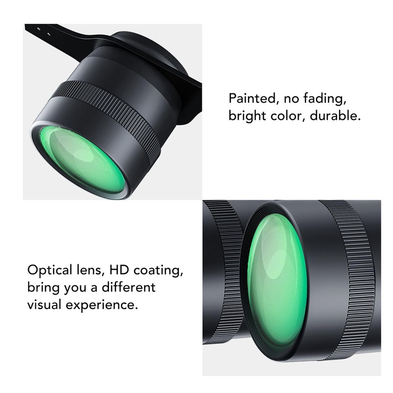 Hands Free Binoculars, Professional Portable Telescope, 3 Color Polarized Lenses,