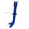 Aluminum alloy Motorcycles Kickstand Motorcycle Scooter Kick Side Support StandBlue
