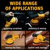 AUTIWOZ Cordless Car Buffer Polisher, 2x2000mAh 21V Batteries 5 Inch