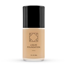 Liquid Foundation with Spatula - Long-Lasting, Dewy, Lightweight, and Buildable Full Coverage Foundation Makeup - 1oz/30ml - Bare, a Medium Shade with Neutral Undertones
