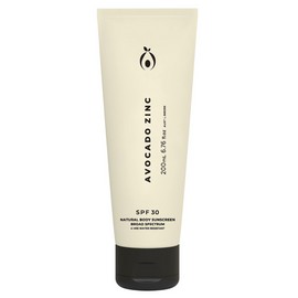 Avocado Zinc SPF 30 Body Sunscreen - 200ml
