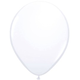 Folat falksson Luftballons Ballon Party-Deko 20 Stück Weiss 13cm Einheitsgrö