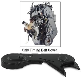 CHEDA Timing Belt Cover, Compatible with Ford Ranger 2.3L 140cid Engine 1991-1994/ Ford Mustang 2.3L 140cid Engine 1991-1993 F3ZZ6019A, F1ZZ6019A, F37E6E011AA
