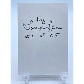 Arabian Horse Sketch Card painting print Limited Ed. 1/5 ACEO-ATC - Artist Tanya