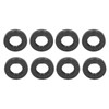 8Pcs Shaft Seals O Type Oil Resistance Industrial Mechanical Bearing