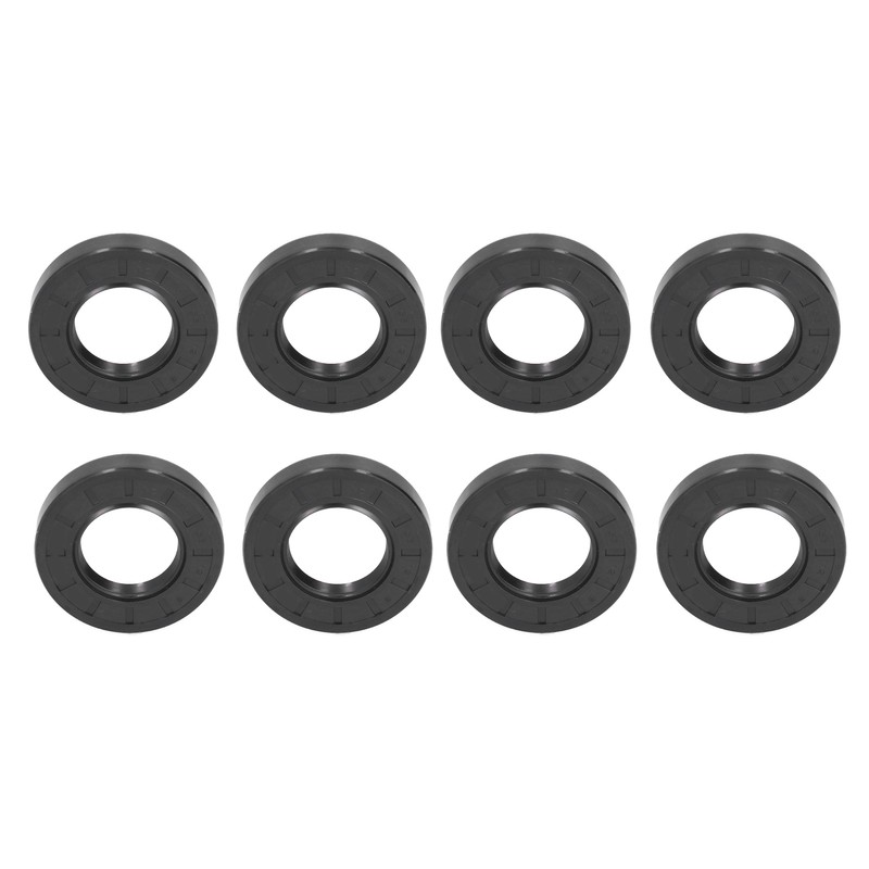8Pcs Shaft Seals O Type Oil Resistance Industrial Mechanical Bearing