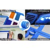 BOMEI PACK 3 Rolls 50m x 25mm Body Tape Leaves