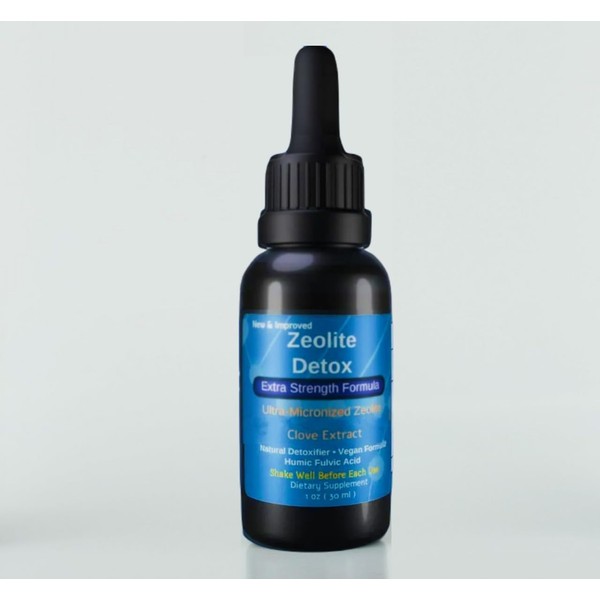 Earth Wellness Liquified Zeolite Fulvic and Humic Acid Immune Gut