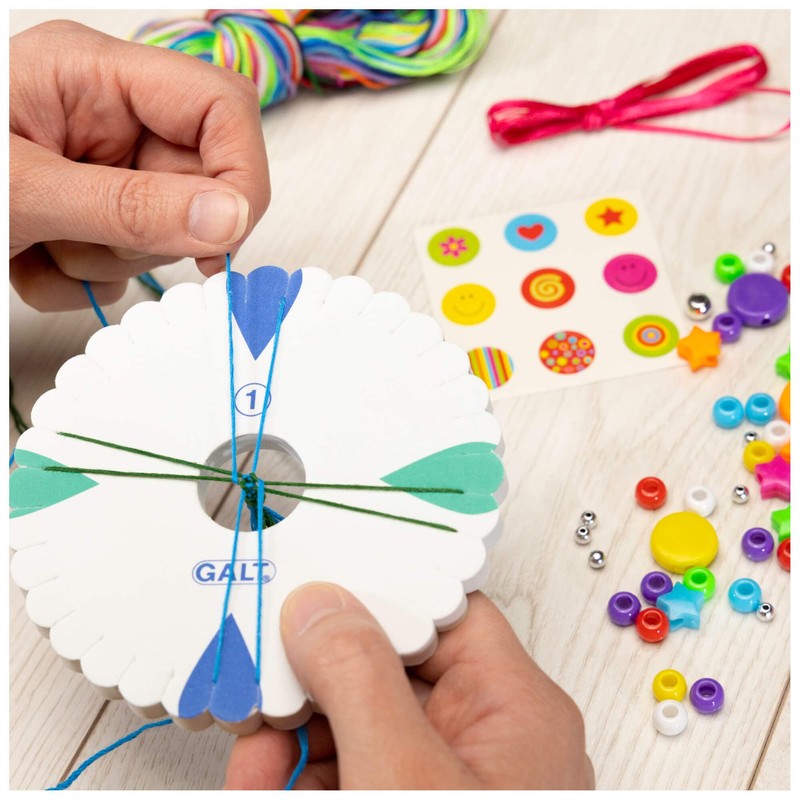 Galt Toys, Friendship Bracelets, Craft Kit for Kids, Ages 7