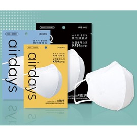 Air Days Bird-beak type KF94 mask 50 sheets large and small yellow dust prevention health droplet blocking comfortable earband / 에어데이즈 새부리형 KF94마스크 50매 대중소 황사방역 보건용 비말차단 편한이어밴드