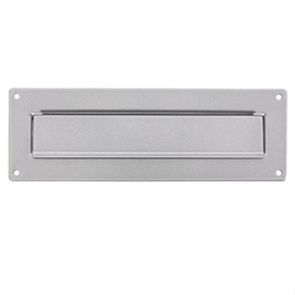 Burg-Wächter Porta 796 SI"Through The Wall Letterbox, Silver