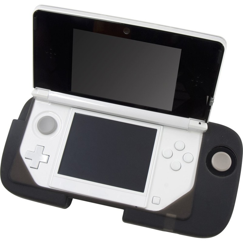 CYBER ・ 拡張スライドパッドシリコンカバー ( 3DS 用) クリアブラック