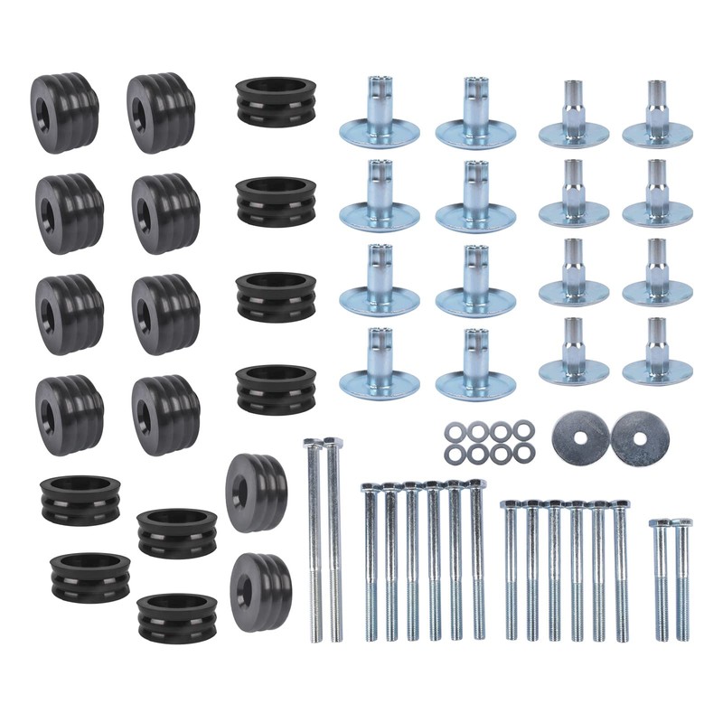 Weonefit KF04058BK Body Cab Mount Bushings Set Replacement for 1999-2007