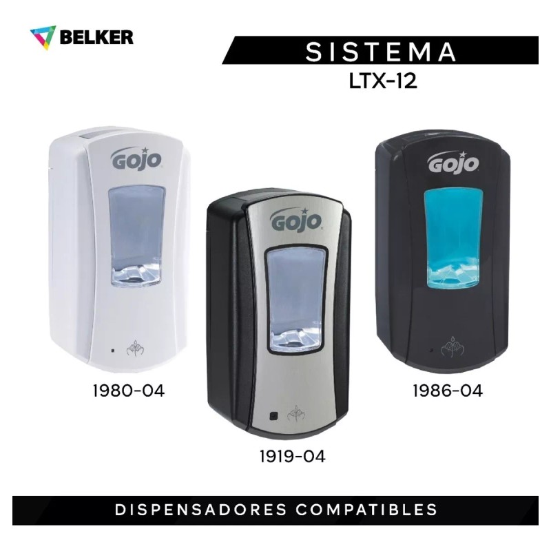 Gojo Jabón Antibacterial En Espuma Ciruelas Gojo 2 Pzas