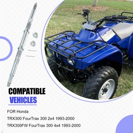 42310-HC5-970 Rear Wheel Axle Shaft for Honda Fourtax 300 2x4/4x4 TRX300 TRX300FW 1993-2000