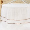 Yitre Mosquitera Plegable de Poliéster, Cortina de Cama Redonda de